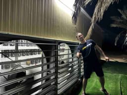 Michal Beno in our hosting center in USA